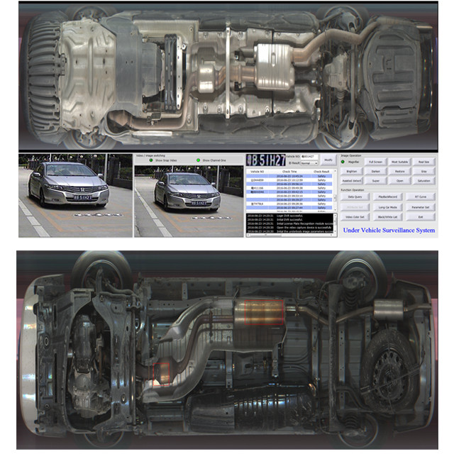 UVSS UVSIS RS232 RS422 Under Vehicle Surveillance System