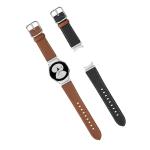 20mm Leather Watch Strap Replacement for SamSung GaLaxy Watch 4 Wrist Band Gift