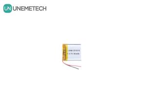 Quality 3.7V 30mAh 251515 Small Lightweight Lipo Battery For Small Electronic Thermometer wholesale
