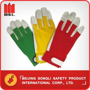Quality SLG-PA7230 Pig grain leather working safety gloves wholesale