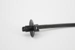 DEMOELE 170mm black Car accessories spiral push mounted nylon cable ties