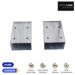 Production Of Barber Chair Accessories Stainless Steel Barber Chair Armrest