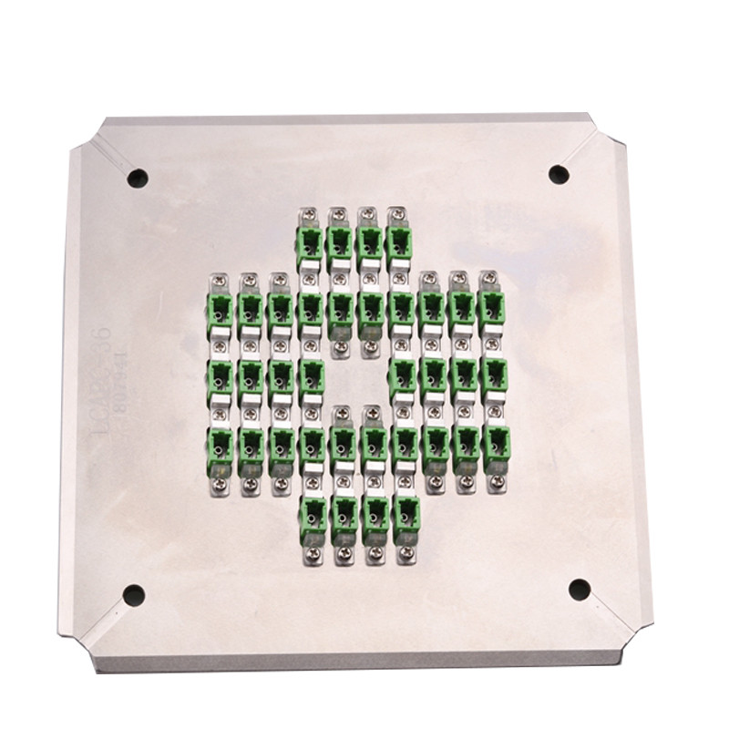 Quick change jigs Fiber Optic Fixtures For Lc Pc 24 Connector