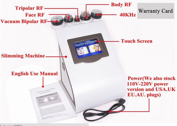 8 in 1 multifunction facial machine Tripolar Bipolar Sextupole RF