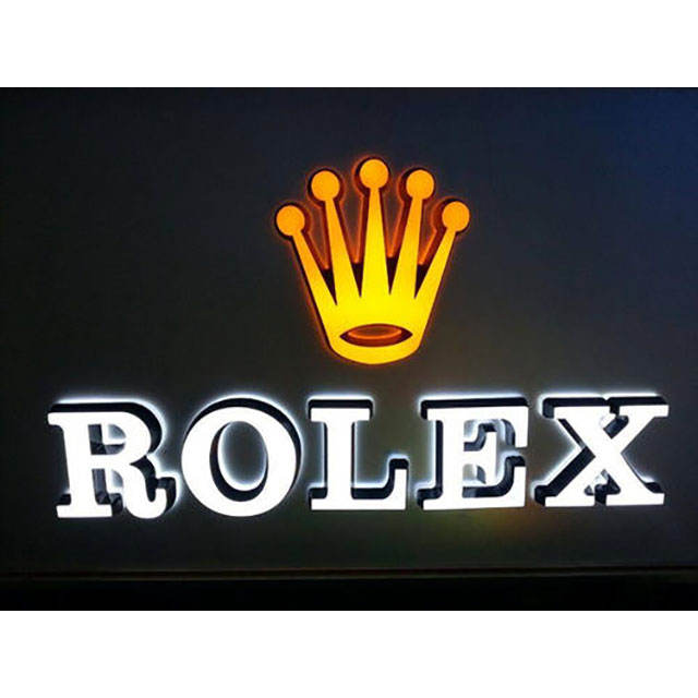 Factory Direct Sale Outdoor Light Up Letter Company Logo 3D Led Backlit Letter Sign