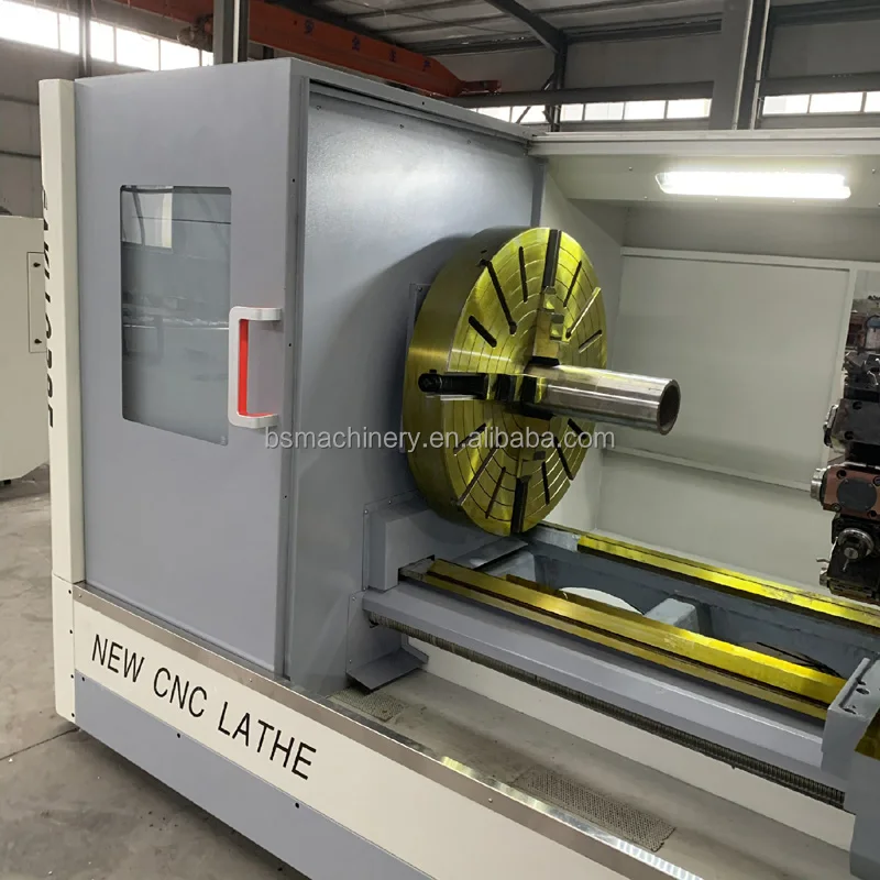 Heavy Cutting Metal High Precision Flat Bed CNC Lathe Machine Horizontal