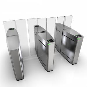 Quality RS485/RS232/IO Sliding Turnstile Anti-interference Anti Pinch Anti Tailing wholesale