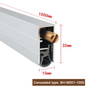 Quality Office Door Bottom Seal Concealed Type 1000mm Dust Proof Acoutic Door Seals wholesale