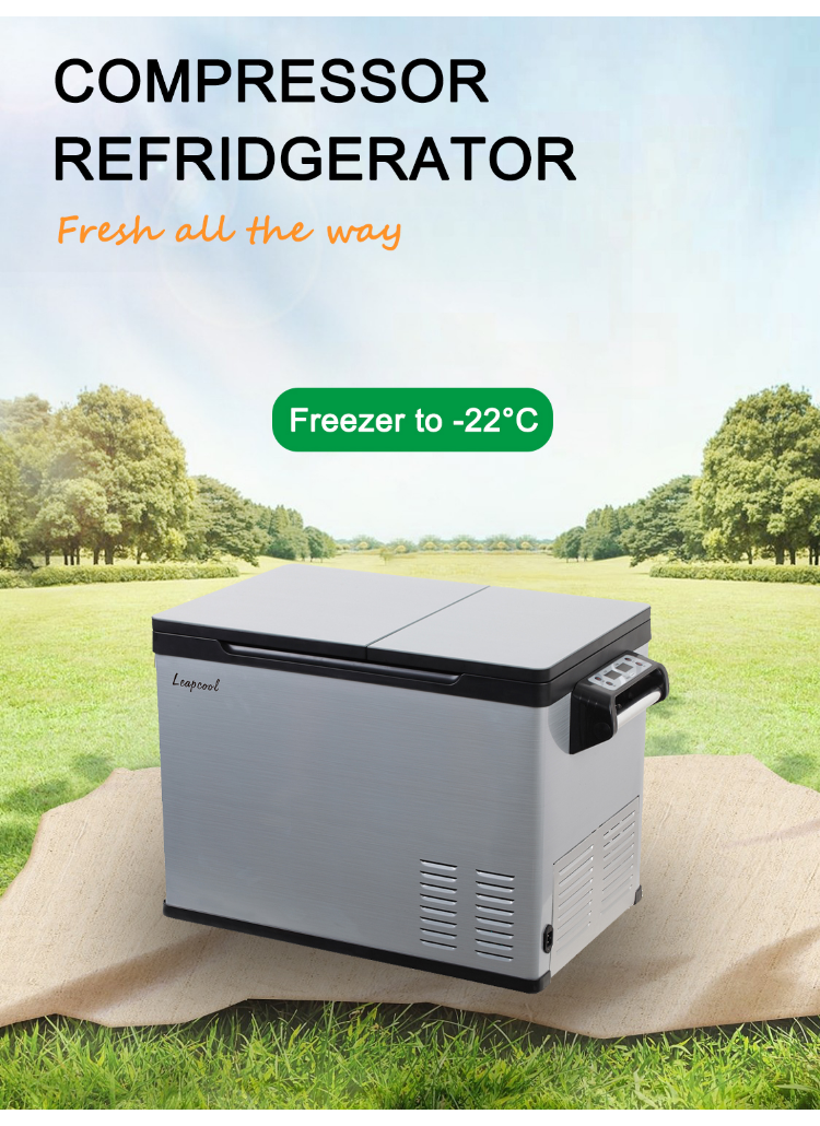 Portable Compressor Car Fridge Freezer 17 Kgs Solar Fridge And Car Mini Fridge 220v 12v