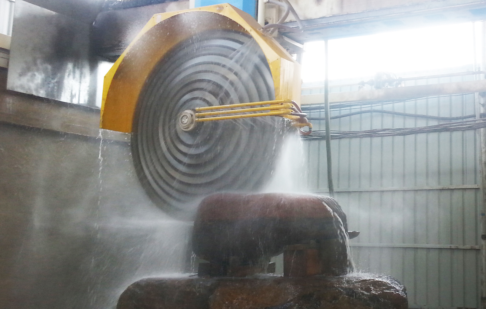 3000mm Blades Stone Block Cutting Machine