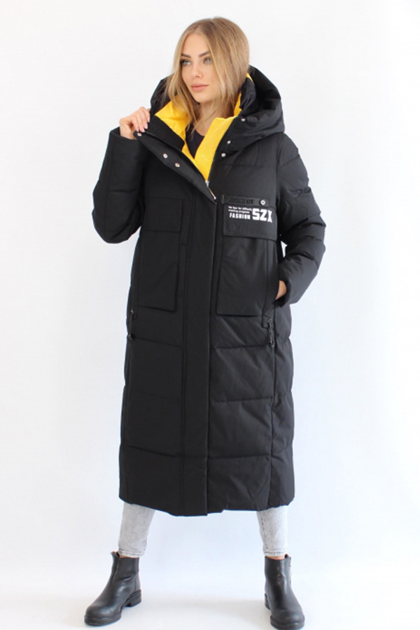 FODARLLOY Women Winter Hooded New Pure Colo Thick Warm Waterproof Jacket Female Hoodies Cotton Padded