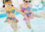 Ultra Soft Mermaid Tail Swimsuit , Toddler Girl Mermaid Swimsuit Salt Water