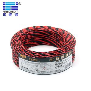 Quality Double Pvc Insulated RVS 2*1.5 Copper Xlpe Cable Low Voltage For Construction wholesale