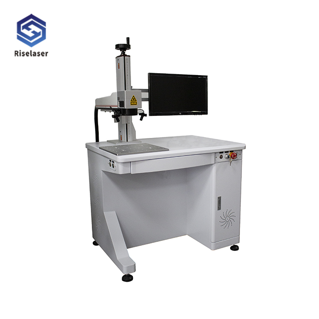 50w 100w 1.5mj Fiber Laser Marker Deep Engraving Air Cooling For Nameplate Jewelry Metal