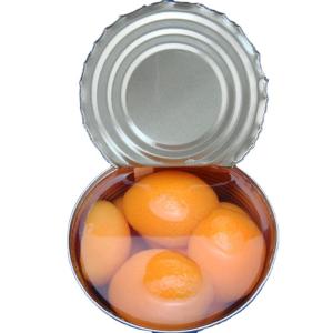 Quality OEM Fresh Apricot Syrup Fruit Canned Yellow Peach In Halves Slices Dices wholesale