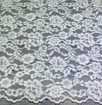 Cotton Nylon Cord Lace Fabric floral flower pattern for garmen wholesale