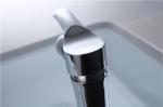 Stainless Steel Bathroom Vessel Sink Faucets , Waterfall Bathroom Basin Faucets
