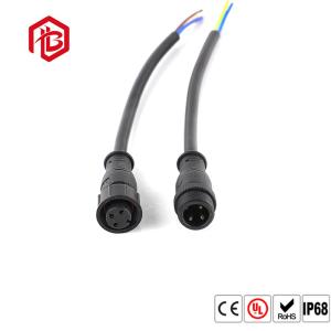 Quality LED Strip 4 Pin M15 PVC Watertight Cable Connector wholesale
