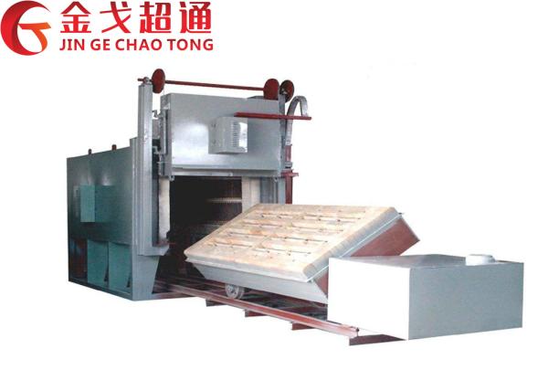 Cheap RT3 Car Bottom Furnace Suitable For Quenching / Normalizing / Tempering for sale