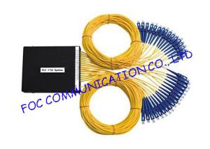 Quality Fiber Planar Lightwave Circuit Fiber Optic Splitter ABS Module Low PDL 1 × 32 wholesale