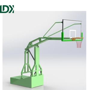 Quality Professional Foldable Basketball Hoop Hydraulic Adjustable Portable System wholesale