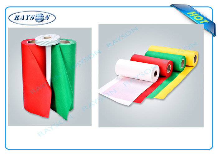 Hydrophilic PP Spunbond Non Woven Polypropylene Fabric Roll In Medical Bed Sheet , Good Strength