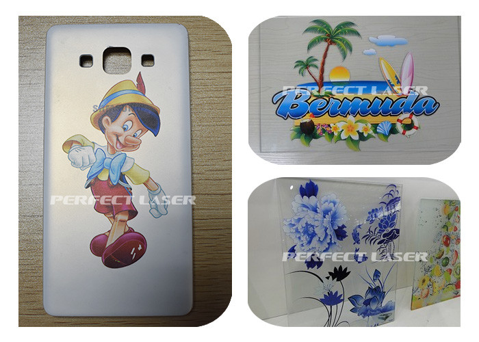 1.5KW Digital UV Flatbed Printing Machine With Epson DX7 For Packaging Design