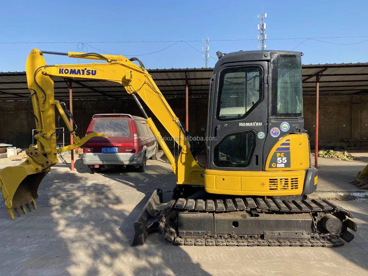 original engine used komatsu oc55/goos condition second hand mini komatsu pc55 on sale