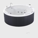 Outdoor Acrylic Jacuzzi Bathtubs Modern Spa Whirlpool Massage Corner lightweight