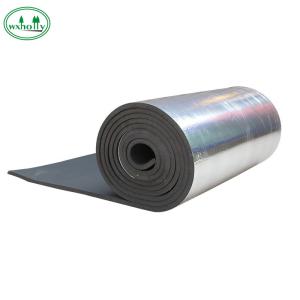 Quality Back Bonded Aluminum Foil 0.5mm Fireproof Rubber Foam Insulation Roll wholesale