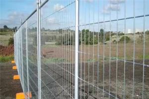 Quality Welded Heras Security Fence Panels White Perimeter Patrol Temporary Fencing wholesale