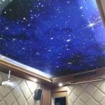 0.75mm Fiber Optic Star Ceiling Panels PMMA Decorative cinema and room