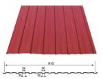 910 Corrugated Roof Sheet Roll Forming Machine Low Noise