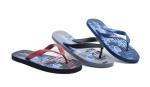 Custom Logo Sand Cool Men PE Slipper Grey Flip Flop