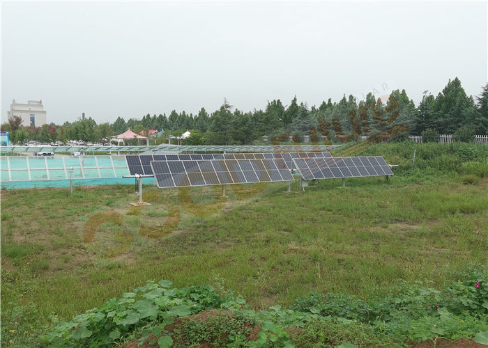 50/60Hz Smart Solar Tracking System Single Axis Powered By PV Strings