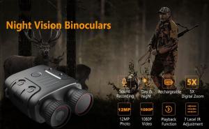 Quality 1080p Resolution Mini Night Vision Goggles OEM ODM wholesale
