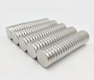 Quality N35-N52 Rare Earth Magnet , Round Neodymium Magnet Epoxy Coating wholesale