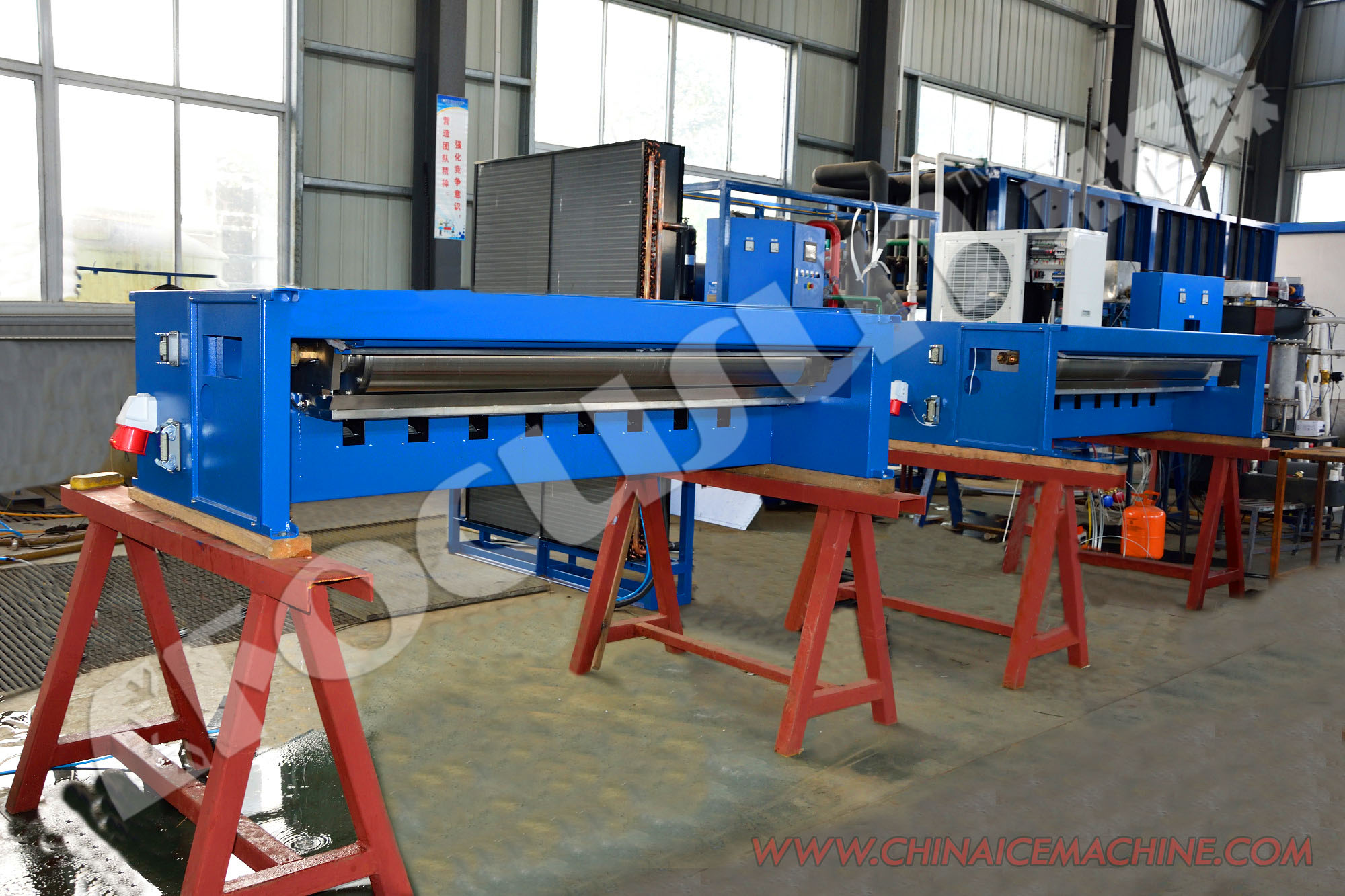 Focusun Artificial Ski Snow Park Snow World Ice Making Machine with Core Components