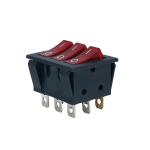 16A 250VAC / 20A 125VAC On Off Color Rocker Switch