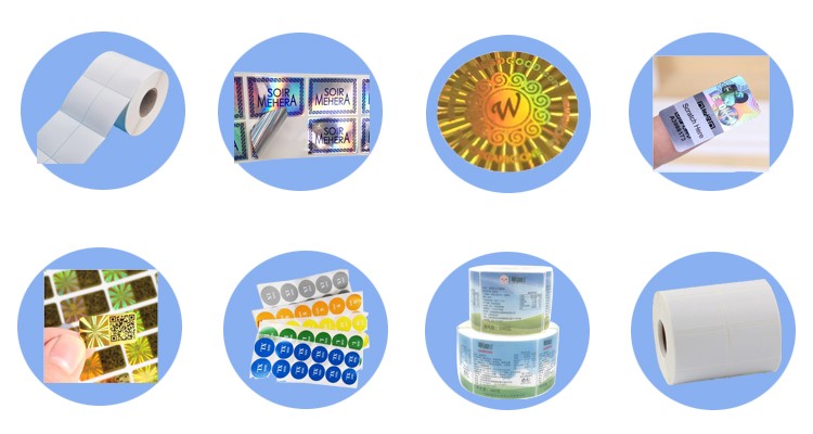 Medical And Health Green Custom Food Label Stickers Self Adhesive food safe stickers