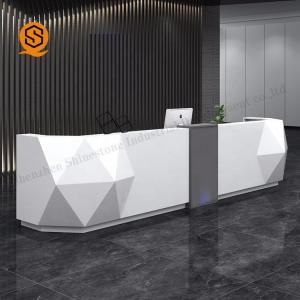 Quality I Shape Solid Surface Reception Desk Counter wholesale