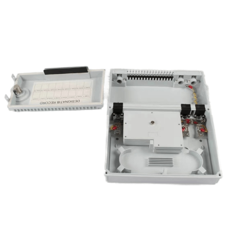 Optical Fiber Distribution Box Type 8/16/24 Cores Septic Black Box Safe Shaped Lock