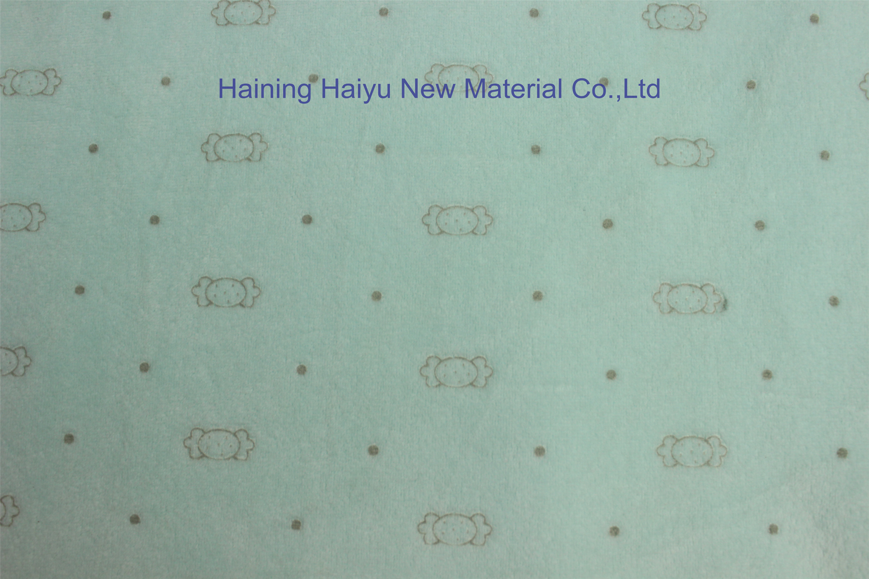 Warp Knitted Velour foil printed Carton Animal Minky Fabric for competitive price