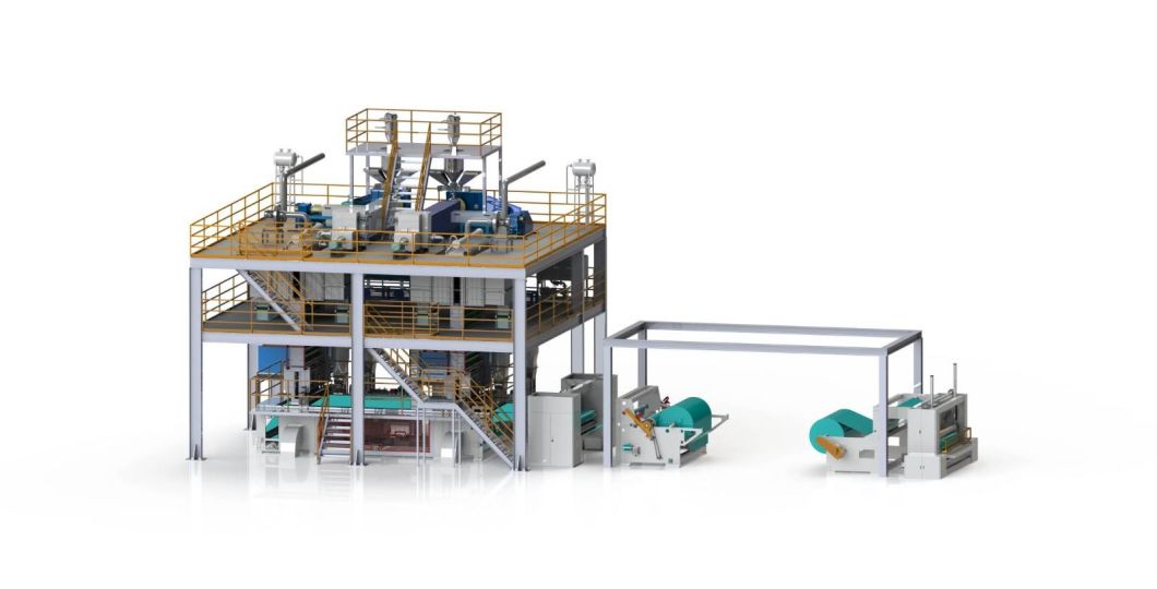 Competitive Price Meltblown Fabric Automatic PP Nonwoven Fabric Making Machine with CE From China Manufacturer