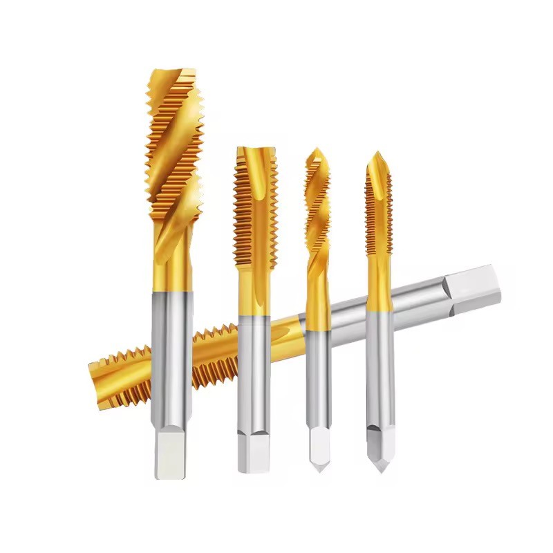 Metric Tungsten Steel Tap Thread Tools HSS Machine Taps Set for Stainless Steel Threading Low Medium High Carbon Steel