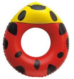 Quality Vivid inflatable beetle swimming ring, funny insect shape wholesale