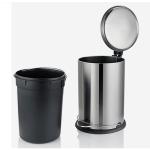 Anti Fingerprint 30L Stainless Steel Trash Can