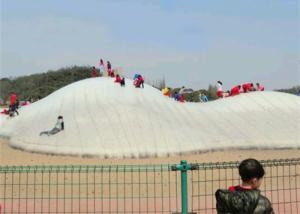 Quality Excited Inflatable Theme Park Jumping Snow Mountain For Resort , Scenic Spot wholesale