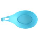Orange Silicone Spoon Rest Utensil Holder Sustainable Rubber Spoon Rest