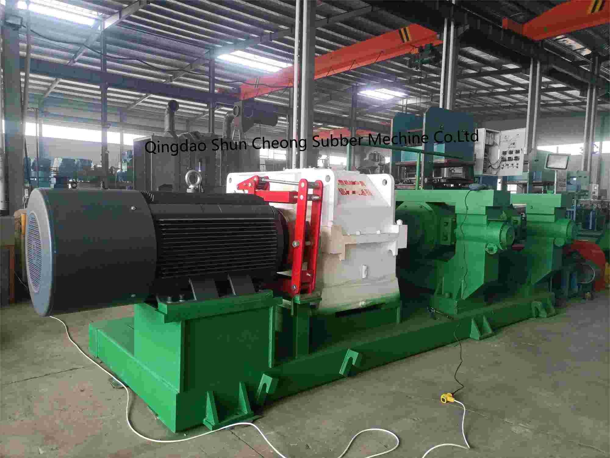 XKP-400 Double Rollers Wasre Tire Rubber Granules Grinding Machine